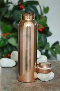 Premium Plain <b>Copper</b> <b>Drinking</b> <b>Bottle</b> - Product Image 2