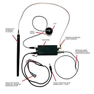 เครื่องหาปลาไร้สายระยะไกลระดับมืออาชีพ 300 ม., จอ LCD ความละเอียดสูง 3.5 นิ้ว, เครื่องวัดความลึกโซนาร์แบบพกพาสำหรับเรือตกปลาและกิจกรรมกลางแจ้ง - Product Image 5