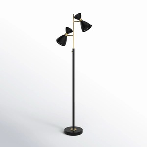 Lampadaire d'angle décoratif haut avec hauteur réglable pour une ambiance cosy - Product Image 3