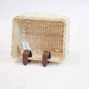 Cesta desmontable de ratán para accesorios de bicicletas, venta al por mayor, cestas delanteras duraderas para bicicletas, bolsa de estilo retro para bicicletas - Product Image 4