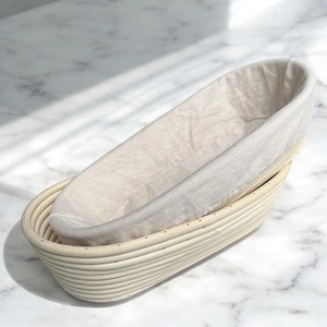 Panier de levage en rotin naturel fait main pour pain au levain, écologique, fournisseur en gros de matériel de boulangerie du Vietnam - Product Image 2