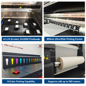 เครื่องพิมพ์ DTF อุตสาหกรรมขนาด 80 ซม. 8 หัวพิมพ์ <span class=keywords><strong>Epson</strong></span> I3200 13 สี พร้อมระบบเขย่าผงและระบบอบแห้ง - Product Image 3