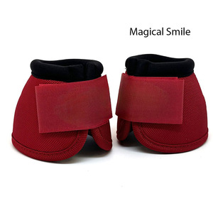 Botas de Protección para Caballos de Alta Calidad, Botas de Campana para Equitación, Carreras y Entrenamiento, Disponibles con Todos los Diseños Impresos - Product Image 3