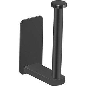 Porte-rouleau de papier toilette auto-adhésif en acier inoxydable, sans perçage, pour cuisine et salle de bain, accessoire mural - Product Image 1