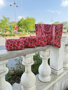 Conjunto de Bolsos Tote con Estampado de Sandía y Bordado a Mano, Gran Capacidad, Estilo Bohemio Vintage, con Cierre, para la Playa, Verano, Uso Diario para Mujer - Product Image 6