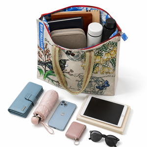 Bolsa de Mano de Lona Ecológica de Lujo con Impresión Personalizada para Compras |   Bolsa de Transporte Reutilizable de Diseño al Mejor Precio al por Mayor en Oferta Hoy - Product Image 3