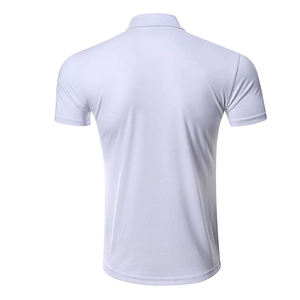 เสื้อเชิ้ตแขนสั้นผู้ชาย สีพื้น ผ้าโพลีเอสเตอร์/คอตตอนผสม ระบายอากาศได้ดี แห้งเร็ว ผ้าเจอร์ซีย์ สไตล์ลำลอง สำหรับเสื้อยืด - Product Image 6