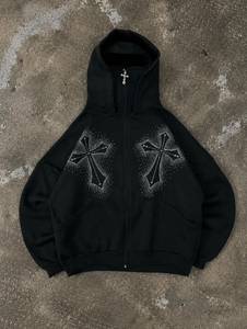 Oem <b>Hoodie</b> Custom Contract <b>Stitch</b> Designer Clothes <b>Oversize</b> Men's Hoodies and Sweatshirt Sets - Product Image 4