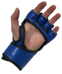 ถุงมือ MMA ยี่ห้อ Fairtex สำหรับมืออาชีพ หนังแท้ รับทำโลโก้ตามสั่ง ถุงมือ MMA แบบครึ่งนิ้ว ถุงมือชกมวย MMA แบบครึ่งนิ้ว ขายส่งจากโรงงาน - Product Image 4