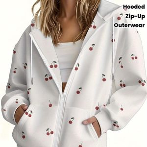 Las mejores sudaderas con capucha para mujer, de invierno, de tejido grueso, con cuello bordado, 100% algodón, ecológicas, antipilling, personalizadas - Product Image 2