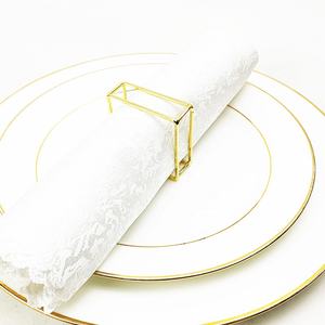 Porte-serviettes de table haut de gamme pour serviettes en tissu, accessoires de table élégants pour la décoration de la maison, les hôtels et les banquets - Product Image 6