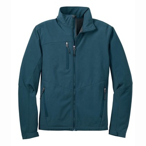 <b>Mens</b> Outdoor Softshell Zip <b>Jacket</b> <b>Lightweight</b> Breathable Casual Coat Wind Resistant Comfort Layer For Sport And Daily Activities - Product Image 3