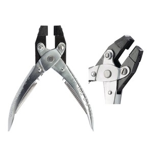 Pince à cintrer les anneaux parallèles en acier inoxydable avec poignée en PVC, outil de formage d'anneaux de bijoux, 5,5 pouces, ZetomedPro - Product Image 1