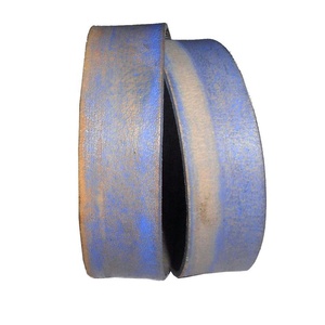 Cordón de cuero plano superventas, 20mm de ancho, 2mm de espesor, tinte Natural Vintage para joyería artesanal DIY y otros accesorios - Product Image 1