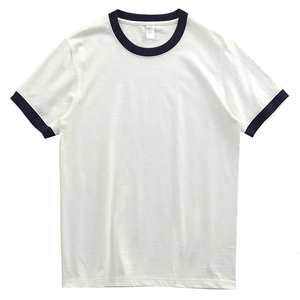 T-shirt Ringer Tendance Personnalisé en Coton avec Col Contrastant – Vêtement Décontracté en Gros - Product Image 3