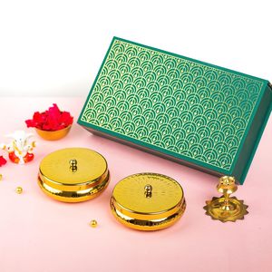 Vela Soy Blend Metal Gold Urli con Tapa, Vela Perfumada sin Humo para Eventos, Relajación, Regalos, Fragancia Duradera - Product Image 5