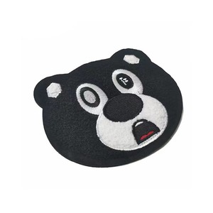 Parche Bordado con Cara de Oso, Ecológico, para Coser, de Tela Tejida, Forma Redonda, para Regalos y Decoración del Hogar - Product Image 2