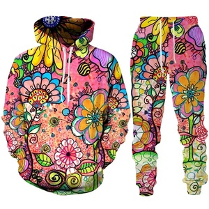 Econex Sports 2025 sudaderas de gran tamaño pantalones de chándal estilo urbano callejero chándal sudaderas con capucha trajes para hombres mujeres para invierno - Product Image 5