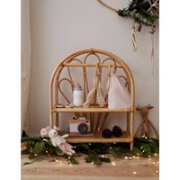 Armoire en bambou pour poupées, style mini-jouet, échelle 1:8, couleur beige, vente en gros au Vietnam