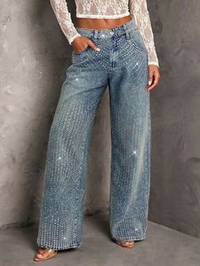 2022 Factory Wholesale Temperament Fashion <b>Stretch</b> Shredded Hollow Pocket Slit Mid Waist Breathable Eco-Friendly <b>Denim</b> Skinny - Product Image 5