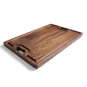Tabla de cortar de madera natural para una cocina saludable, para cortar verduras, carne y frutas, tabla de madera ecológica. - Product Image 1