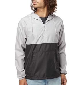 เสื้อแจ็คเก็ตวินด์เบรกเกอร์แบบมีฮู้ด ระบายอากาศได้ดี ผลิตจากไนลอน สำหรับผู้ชาย รับสั่งทำพร้อมพิมพ์ลาย  ไซส์ใหญ่พิเศษ เหมาะสำหรับกิจกรรมกลางแจ้ง - Product Image 5