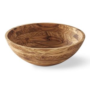 <b>Decorative</b> wooden serving bowl <b>for</b> <b>kitchen</b> dining decor natural wood finish durable design perfect <b>for</b> serving food <b>items</b> - Product Image 3