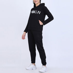 Conjunto Deportivo para Mujer, Pantalones Jogger de Cintura Alta y Top de Manga Larga, Ropa Deportiva Elástica para Uso Diario, Diseño Personalizado - Product Image 2