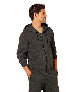 Sudaderas con capucha para hombre con cremallera completa, nueva moda, sudadera cálida de invierno, ropa de calle, lisa y sencilla - Product Image 2