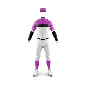 Conjunto de Uniforme de Béisbol Personalizado con Pantalones y Camiseta, Sublimación y Bordado de Alta Calidad, Fabricante Mayorista - Product Image 5