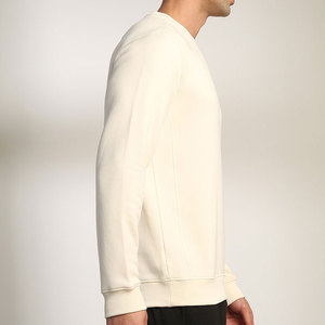 Sweat-shirt surdimensionné pour hommes grandes tailles, doublé en polaire, col rond, hiver, fabricant de vêtements OEM personnalisés - Product Image 6