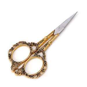 Instruments de beauté, ciseaux de coiffure professionnels en acier inoxydable, bord tranchant, légers, pliables, manche moyen, haute qualité - Product Image 1