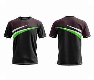 Unisex Sublimation T-Shirt | OEM ODM Sportswear Manufacturer | <b>Men</b> Women Adult Sizes | Short | Front Option | Lightweight Quick - Product Image 3