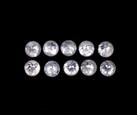 Nueva Llegada OM GEMS OM9235 Diamantes Naturales de Corte Rosa de 2.3-3.0 mm, Color Leche, Corte Excelente, Diamantes Sueltos de Terceros