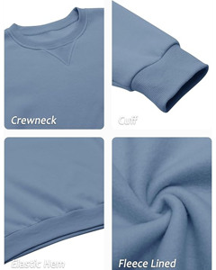 Sweat-shirts à capuche unisexes surdimensionnés, vente en gros, personnalisables, 450 GSM, hiver, couleur unie, streetwear, décontractés, 100% coton - Product Image 5