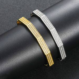 Bracelet cubain en moissanite VVS1 le plus vendu pour un style urbain de luxe, disponible à prix d'exportation depuis l'Inde - Product Image 6