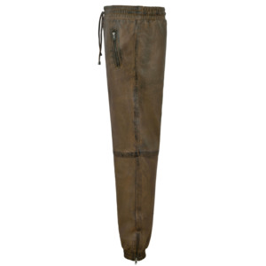 Pantalon pour homme en cuir Nappa 100% véritable, cuir de mouton véritable, jogging, couleur personnalisée, étiquette privée, fabrication OEM, qualité supérieure - Product Image 4
