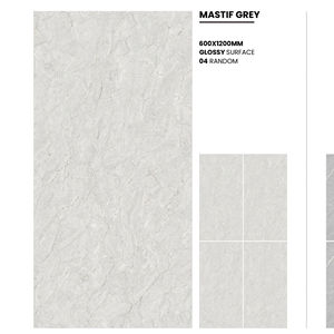 Baldosas de Porcelana Brillante Modernas de Lujo para Interiores, Antideslizantes, 60x120cm 600x1200mm 24x48 Pulgadas, para Baño y Patio - Product Image 1