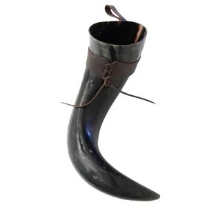Vente chaude M.I.G. Verre à bière et à vin en corne de buffle naturelle, poli, éco-responsable, fait main, qualité supérieure, pour chambre à coucher - EXPORTS - Product Image 3