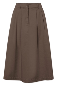 Vêtements de mode pour femmes, jupe longue en twill de coton de haute qualité pour femmes, respirante, décontractée, vêtements d'extérieur pour femmes, sur mesure - Product Image 4