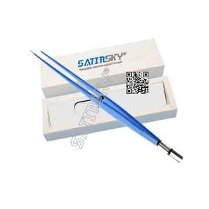 McPherson Pince bipolaire d'irrigation coudée TWO Pin USA Fitting Laparoscopy Equipment - Product Image 5