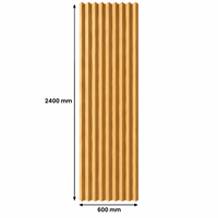 Panneau mural 3D en bois d'ingénierie rustique pour la décoration intérieure du salon, de la chambre, du bureau, murs d'accentuation, panneau mural flexible en bois