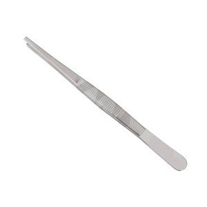 Pinces à tissus chirurgicales premium à 1x2 dents, 5 1/2 pouces, pour la manipulation et la préhension des tissus, instruments médicaux chirurgicaux - Product Image 1