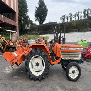 Kubota L2402 Tractor Farm And Garden <b>Machinery</b> with Front Loader and Backhoe Ready For Sale - Product Image 2