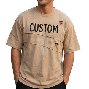 Design Your Own Logo Custom <b>Men's</b> <b>T</b>-<b>Shirts</b> 100% Cotton Quick Dry Breathable Short Sleeve O-Neck Summer <b>Red</b> Black Line - Product Image 2