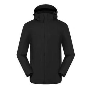 Men's Custom Long Hooded Bomber <b>Jacket</b> Windproof <b>Waterproof</b> Eco-Friendly Breathable Outdoor Full Zip Softshell Spring 3D Print - Product Image 5