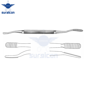 Lime à os Miller-Colburn, longueur 18 cm / 7 pouces, largeur 3 mm et 4 mm, instrument chirurgical à double extrémité pour le modelage osseux - Product Image 5
