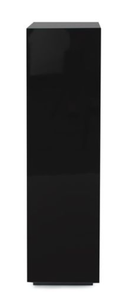 Black Modern <b>Console</b> <b>Table</b> Rectangular <b>Narrow</b> Accent Pedestal <b>Table</b> with Storage for Living Room Entryway - Product Image 4