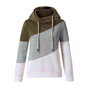 Sudaderas con Capucha para Mujer, Invierno, 100% Algodón, Felpa, Casual, Transpirable, Antiencogimiento, Ecológicas, Secado Rápido, Resistentes al Viento, Personalizables con Logotipo Frontal - Product Image 1