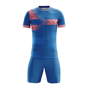 ชุดฟุตบอลแบบกำหนดเองปี 2026 เสื้อฟุตบอลเปล่าสำหรับผู้ชาย ชุดฝึกซ้อมฟุตบอลแบบกำหนดเอง ขายส่ง โพลีเอสเตอร์ 100% - Product Image 2